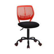 Homy Casa Office Chair - Adjustable Height Task Chair with Breathable Ergonomics Backrest Upholstery for Student Teen