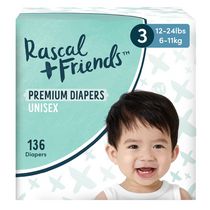 Rascal + Friends Premium Jumbo Diapers