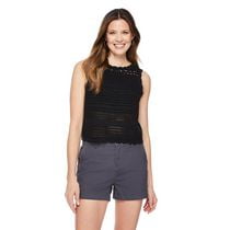 George Women's Crochet Tank, Sizes XS-XXL