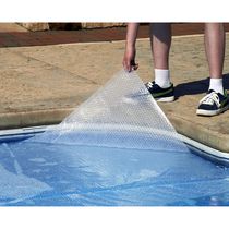 Toile solaire Blue Wave ovale de 12 mm pour piscine hors-terre - Transparente