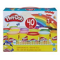 Play-Doh - ensemble coloré (40 pots)