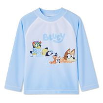 Bluey Toddler Boys' Rash Guard, Sizes 2T-5T
