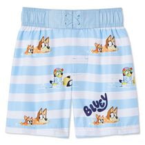 Bluey Toddler Boys' Swim Trunk, Sizes 2T-5T