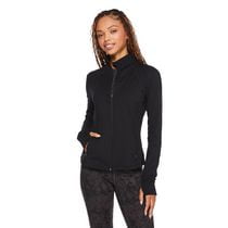 Athletic Works Women's Performance Zip-Up Jacket, Sizes XS-XXL