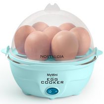 Cuiseur à œufs électrique Nostalgia EC7AQ Retro Premium, Aqua