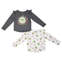 Toddler Girls 2 Piece Star Wars The Child Candy Canes Set