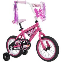 Disney Minnie Mouse 12in Girls’ Bike, Pink, by Huffy