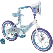 Vélo Reines des neiges de Disney 16po pour Filles Vélo, Bleu, par Huffy