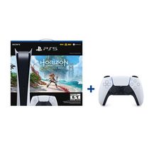 PlayStation®5 Digital Edition – Horizon Forbidden West™ Bundle PLUS PlayStation®5 DualSense™ Wireless Controller – White