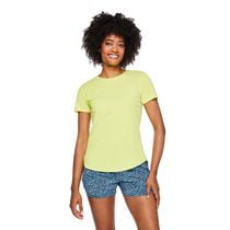 Athletic Works Women's Short Sleeve Tee, Sizes XS-XXL