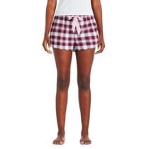 George Women's Flannel Pajama Short, Sizes XS-XL