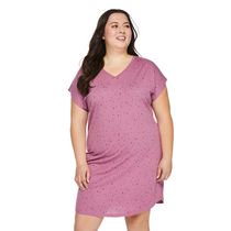 Robe De Nuit 100% Coton Visella - Taille M - Bleu - Neuf Sans étiquettes (jamais Portée)