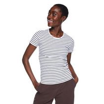 George Women's Rib Crew Neckline Tee
