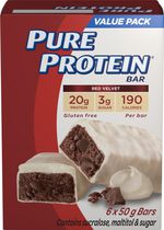 Barre protéinée Pure Protein à saveur de rouge velours en format économique