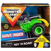 Monster Jam, Monster truck authentique Grave Digger Rev 'N Roar à l'échelle 1:43