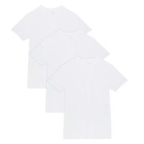 T-shirt en blanc à encolure ras du cou « Big Man » de Fruit of the Loom, paq. de 3