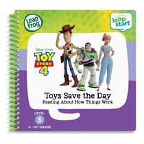 LeapFrog LeapStart Toy Story 4 Toys Save the DayReading About How Things Work - Version anglaise