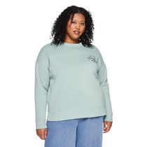 Chandail à encolure ras du cou George Plus pour femmes Tailles&nbsp;1X-4X