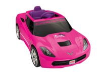 pink barbie corvette power wheels