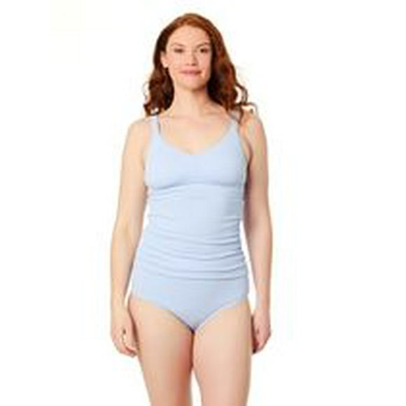 Lands' End Women's Size S-XXL Recycled Nylon Spandex Tankini Top, Sizes S-XXL