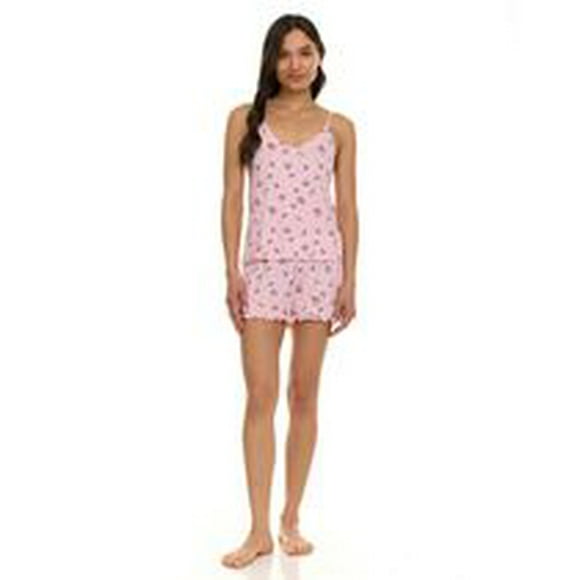 Paris Dreams Ladies  Cami and Short Pajama 2-Piece Set, Sizes S-XL – Online Exclusive