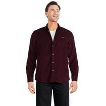 Chemise en velours côtelé George pour hommes Tailles&nbsp;P-2XL