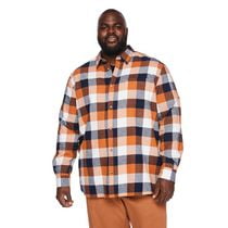 Chemise en flanelle George Plus pour hommes Tailles&nbsp;3XL-5XL