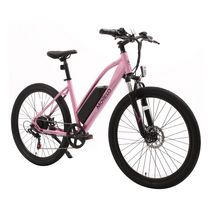 Vélo électrique Movelo certifié UL2849 avec le moteur puissant de 350W et la batterie amovible de 360Wh’’Vélo électrique de montagne de 27.5 pour femme -Rose/Violet