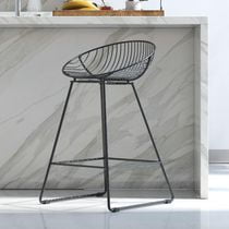 CosmoLiving Ellis Wire Counter Height Bar Stool