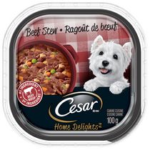 Cesar Home Delights Beef Stew Soft Wet Dog Food