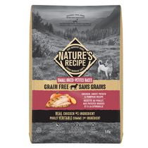 Nature's Recipe Nourriture Sans Grains Au Poulet Pour Chiens De Petite Race 5,4 kg