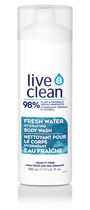 Nettoyant corporel hydratant Fresh Water de Live Clean
