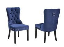 Soho Dining Chair, Set of 2, Navy