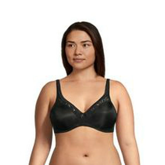 Soutien-gorge confort extensible sans armatures à maintien ferme pour femmes Warners Tailles 36B - 42D