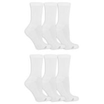 Fruit of the Loom All Day Comfort Crew Socks (6-pack)