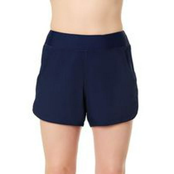 Lands' End Women's Size S-XXL Recycled Polyester Spandex Board Short with Pockets