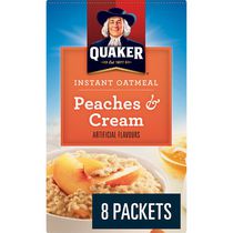 Quaker Pêches et crème Gruau instantané