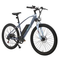 Vélo électrique Movelo certifié UL2849, avec le moteur puissant de 350W et la batterie amovible, vélo électrique de montagne de 27.5" - Bleu foncé