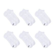 Fruit of the Loom All Day Comfort Coton Blend Pas Show Chaussettes pour les hommes, tailles 6-12 (6 Boîte)