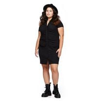 Harper + Zoe Plus Women's Button-Front Bodycon Dress