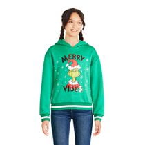 The Grinch Girls' Hoodie, Sizes XS-XL