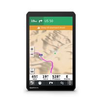 Navigateur GPS Garmin RV 890 avec trafic et commande vocale - Noir