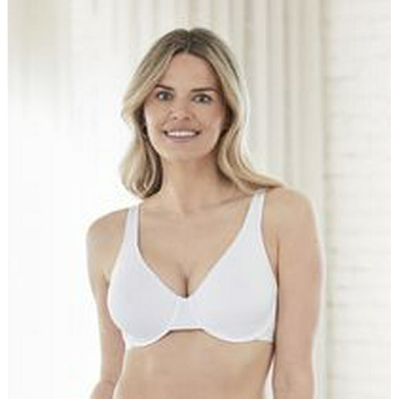 Bestform 9700100 Everyday Unlined Cotton Stretch T-Shirt Bra with Underwire Support, Sizes 34B-42C