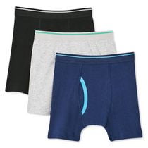 George Boys' Boxer Briefs 3-Pack, Sizes 4-14
