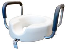 5" siège de toilette surélevé avec des bras Forsite Health
