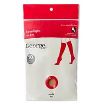 George Women's Queen Size Knee-Highs 10-Pack, One Size