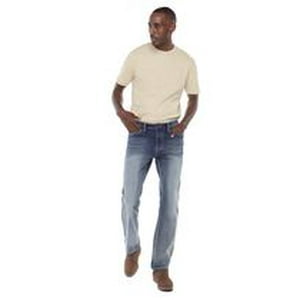 Jeaniologie ™ Men 5-Pocket Bootcut Jeans | Vintage Dark Wash