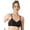 Black, variant on Hanes Cooling Comfort Foam Wire-Free Bra