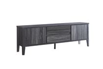 66'' Verona TV Stand with Storage, Grey