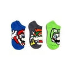 Mario Boys' 3-Pack Lowcut Socks